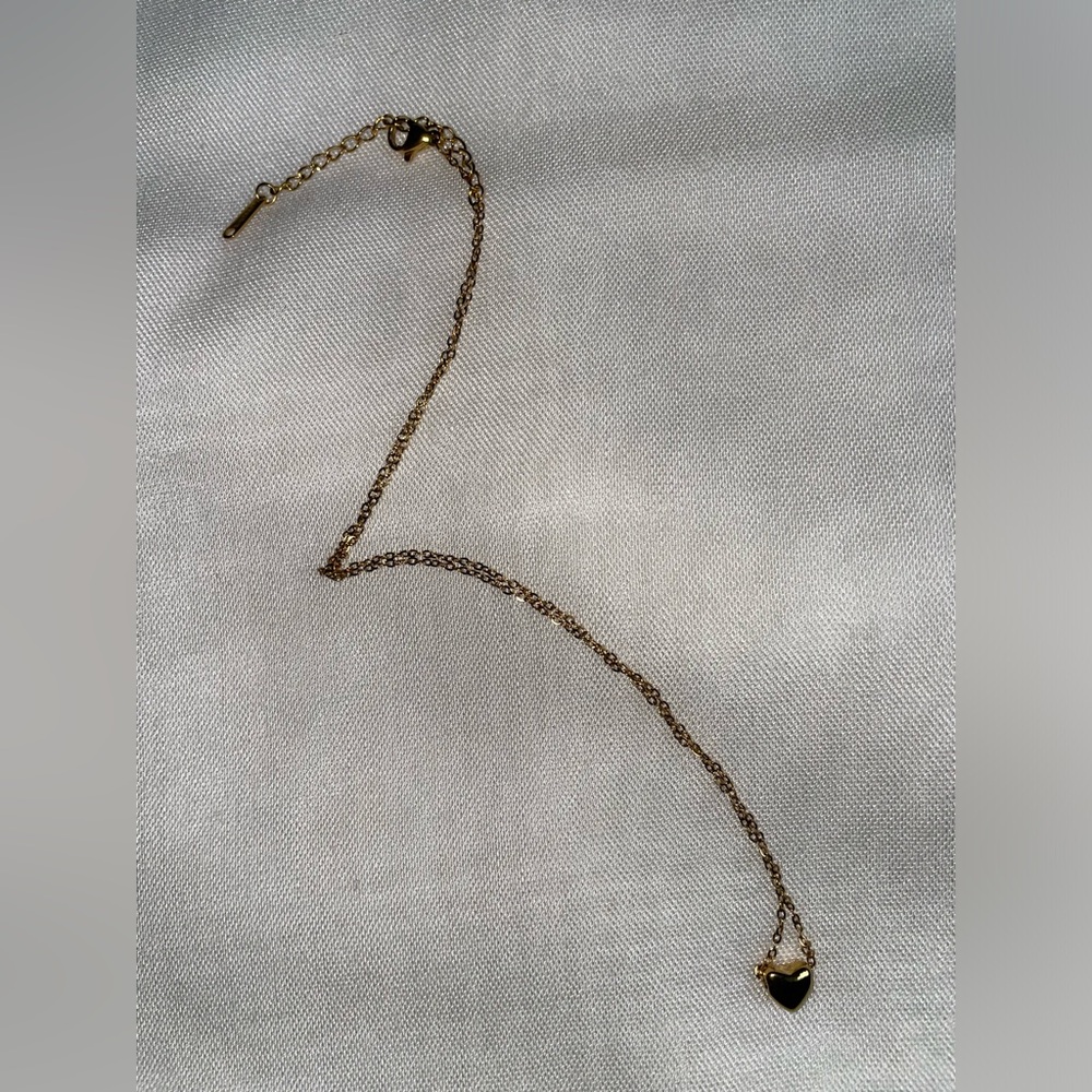 18K Gold-Plated Heart Pendant Necklace
